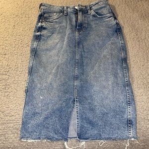 Jean skirt